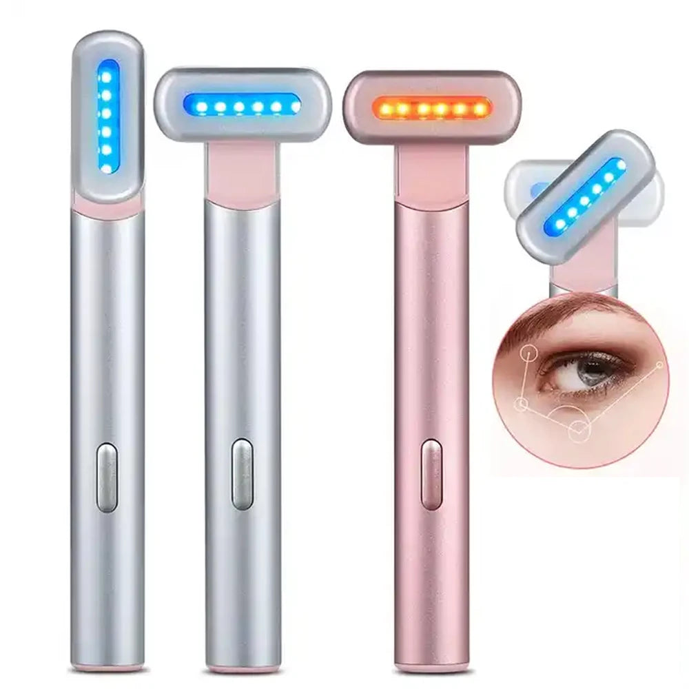 Newest Electric EMS Eye Massager Skincare Wand Portable Facial Beauty Face Care Machine