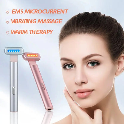 Newest Electric EMS Eye Massager Skincare Wand Portable Facial Beauty Face Care Machine