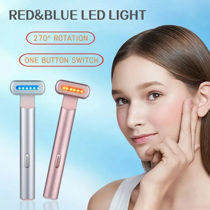 Newest Electric EMS Eye Massager Skincare Wand Portable Facial Beauty Face Care Machine